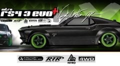 HPI 1/10 RS4 3 Evo+ 1969 Mustang 2.4ghz Kumandalı RTR
