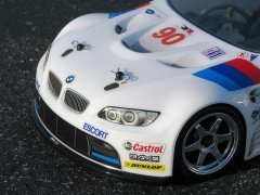1/10 BMW M3 GT2 (E92) BODY (200mm) BOYASIZ ŞEFFAF KAPORTA
