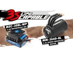 QUANTUM XT 1/10 FLUX BLUE BRUSHLESS STADIUM TRUCK