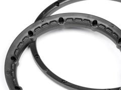 AĞIRLI TEKERLEKLİ BONCUK KİLİT HALKASI (GÜNMETAL / 2 adet)