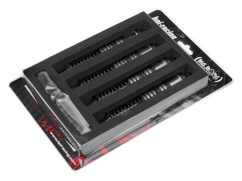 A720 - BIG BORE ALUMINUM SHOCK SET (ASSEMBLED/SAVAGE)