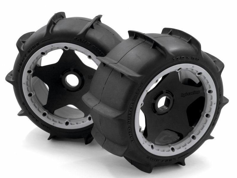 1/5 MOUNTED SAND BUSTER PADDLE TIRE M COMPOUND for baja (2pcs)
