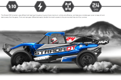 MAVERICK STRADA DT 1/10 RTR ELECTRIC DESERT TRUCK